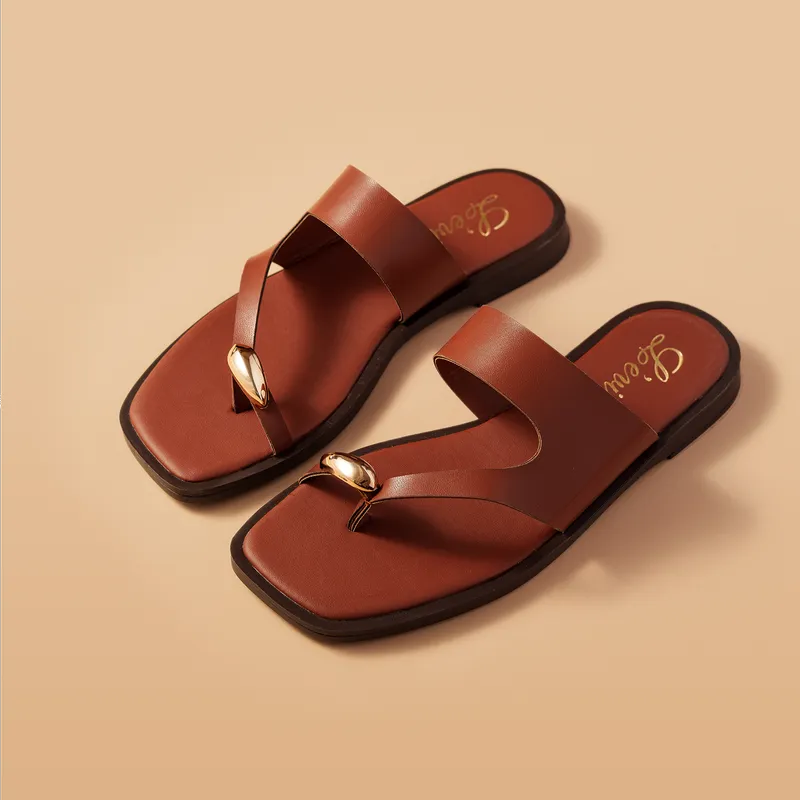 Mules LÉVINE Sienna Gold (Ref-2354)