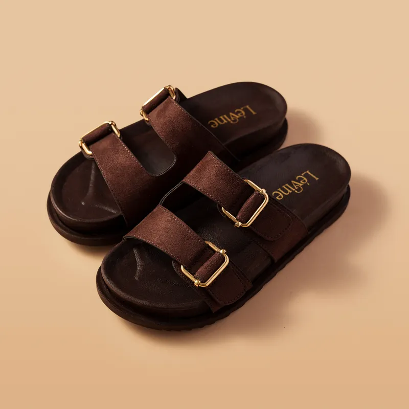 Mules LÉVINE Victoria Buckle (Ref-2348)