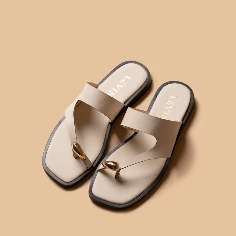 Mules LÉVINE Sienna Gold (Ref-2354)